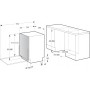 LAVASTOVIGLIE INCASSO 14 COPERTI CLASSE D 7 TEMP