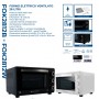 FORNETTO ELETTRICO 1500WATT CAPACITÀ 28LT NERO SMA