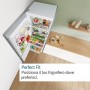 FRIGO COMBINATO 368LT CLASSE D NO FROST INOX
